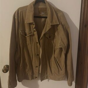 Old Navy Men's Tan Corduroy Jacket